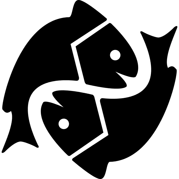 Pisces Astrological Sign Symbol