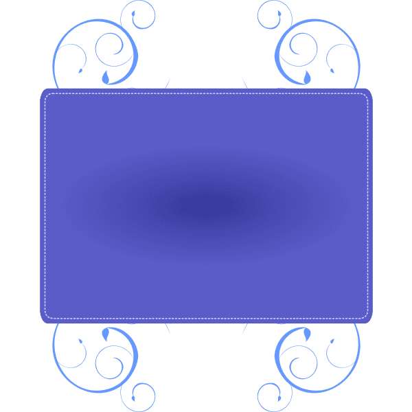 Plain Blue Template Free Wedding Invitation Files For Cricut