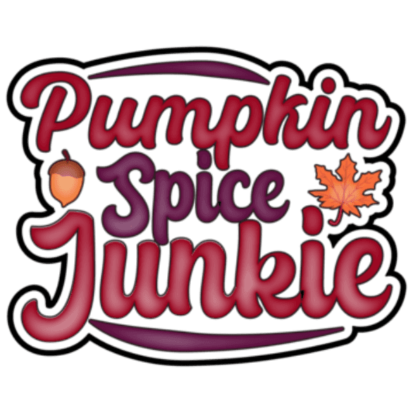 Pumpkin Spice Junkie Sticker