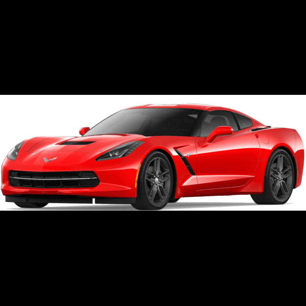Red Chevrolet Corvette
