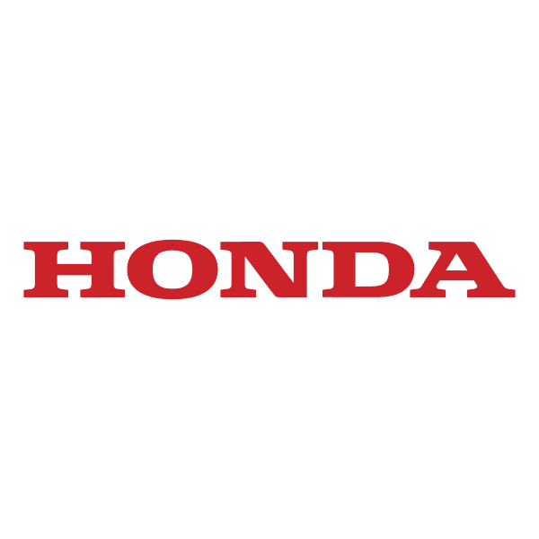 Red Honda Font Logo