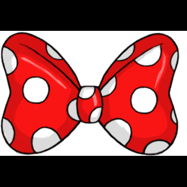 Red Minnie Mouse Bow Free