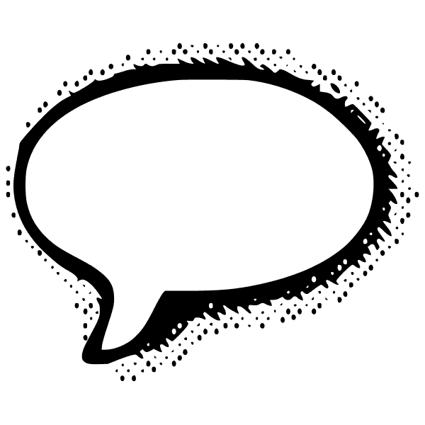 Retro Comic Speech Bubble