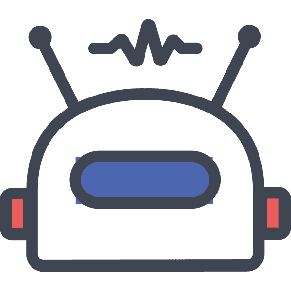 Robot Head With Antenna