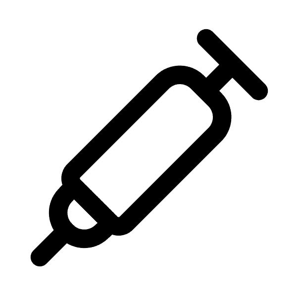 Round Bodied Syringe