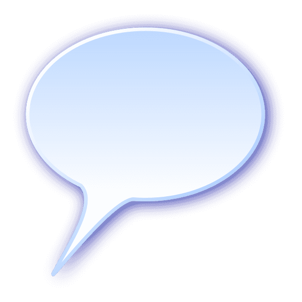 Rounded Speech Bubble
