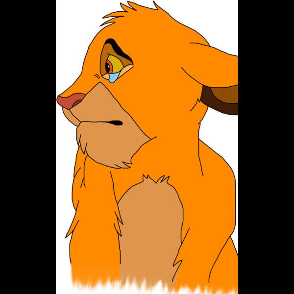 Sad Simba