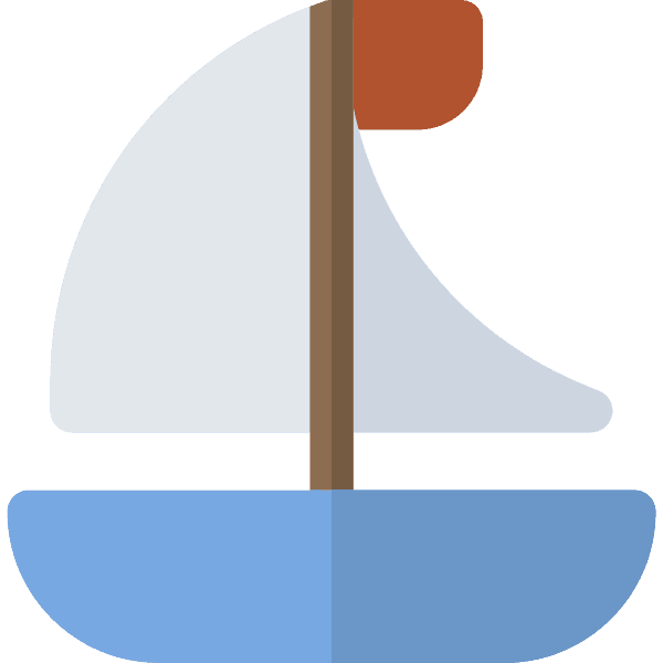Sailing Sailboat Icon
