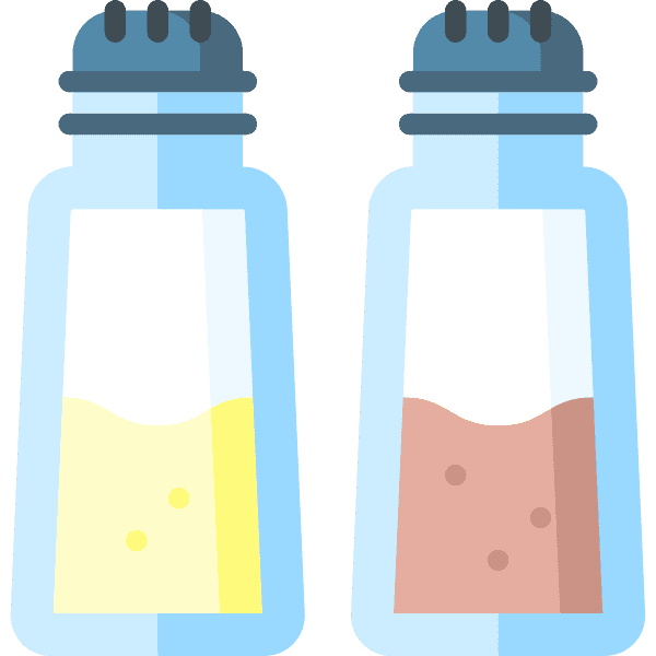 Salt And Pepper Shaker Blue Clipart