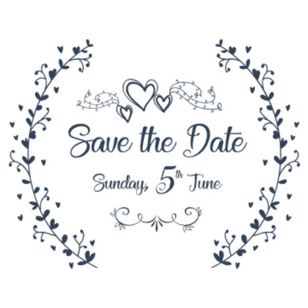 Save Date Schedule Template Free Wedding Invitation Files For Cricut