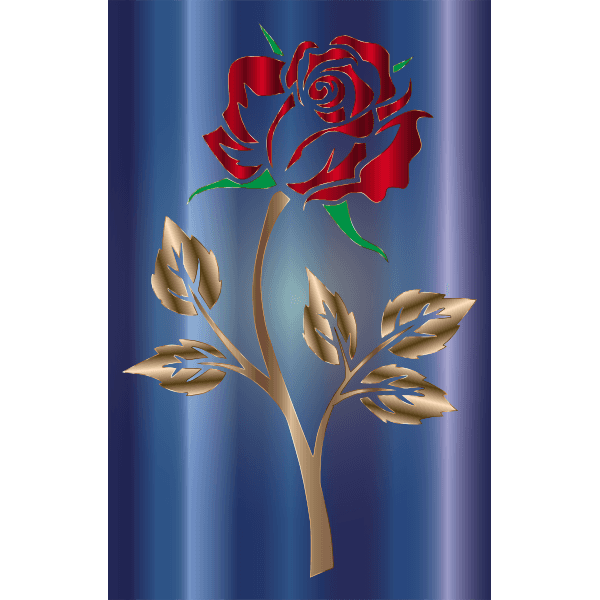 Shiny Beauty And The Beast Rose