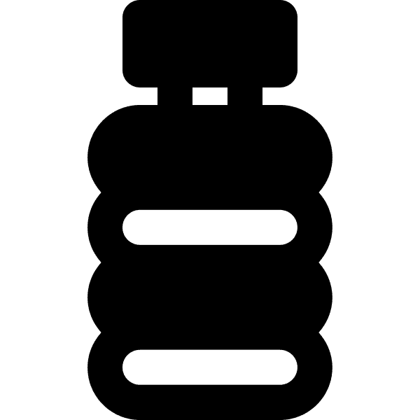 Silhouette Free Water Bottle Label