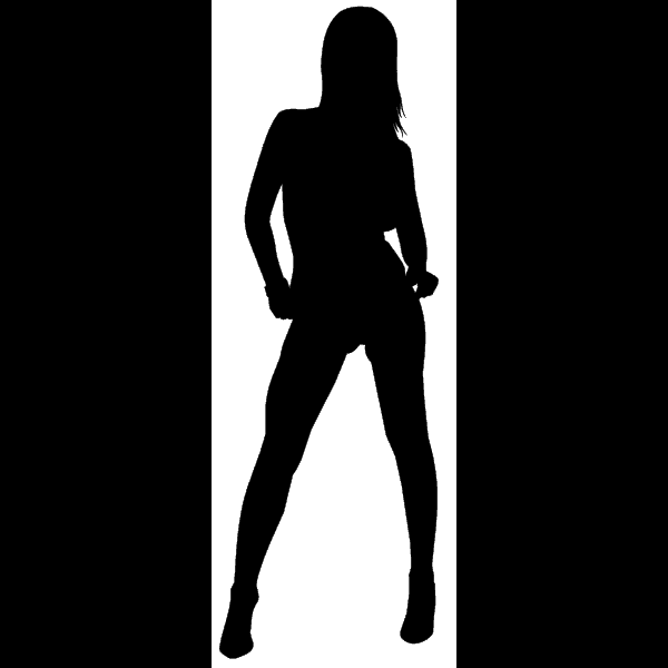 Silhouette Of Stripper