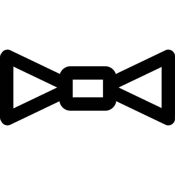 Simple Bowtie Free Outline