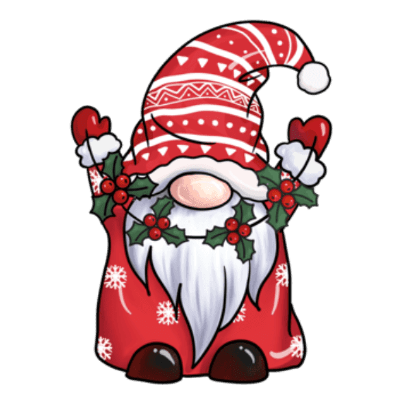 Simple Gnome Free Christmas Aesthetic