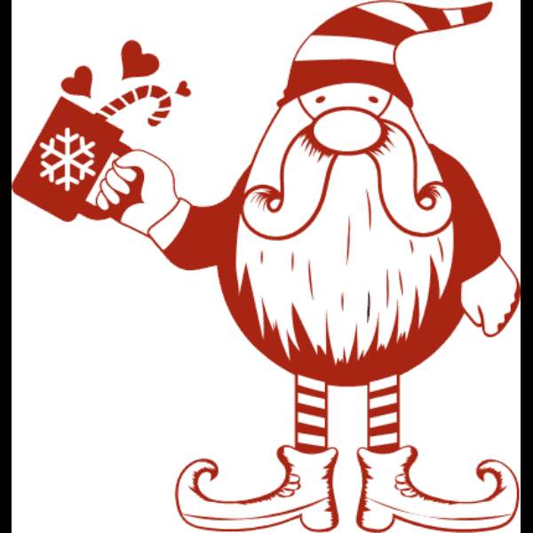 Simple Gnome Free Red Aesthetic