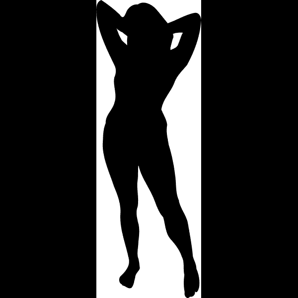 Simple Woman Silhouette