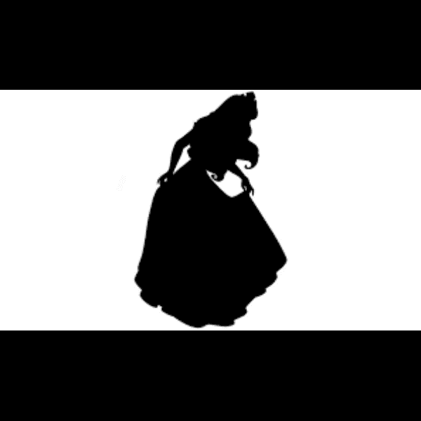 Sleeping Beauty Dancing Silhouette