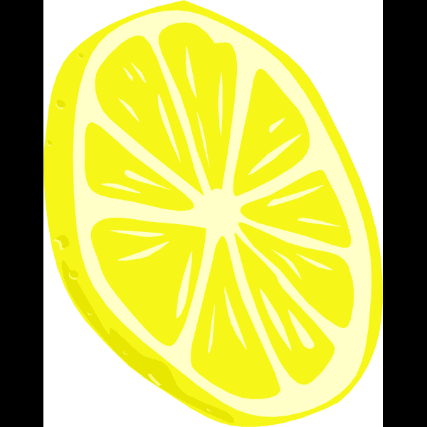 Sliced Yellow Lime