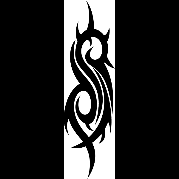 Slipknot Black S Font Logo