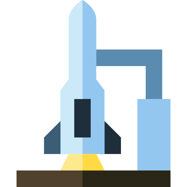 Spacecraft Into Outer Space