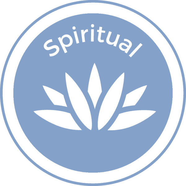 Spiritual Wellness Logo Sticker
