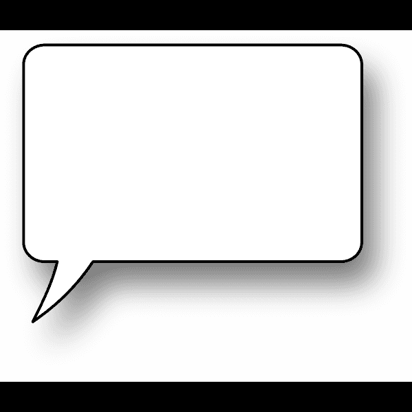 Square Speech Bubble