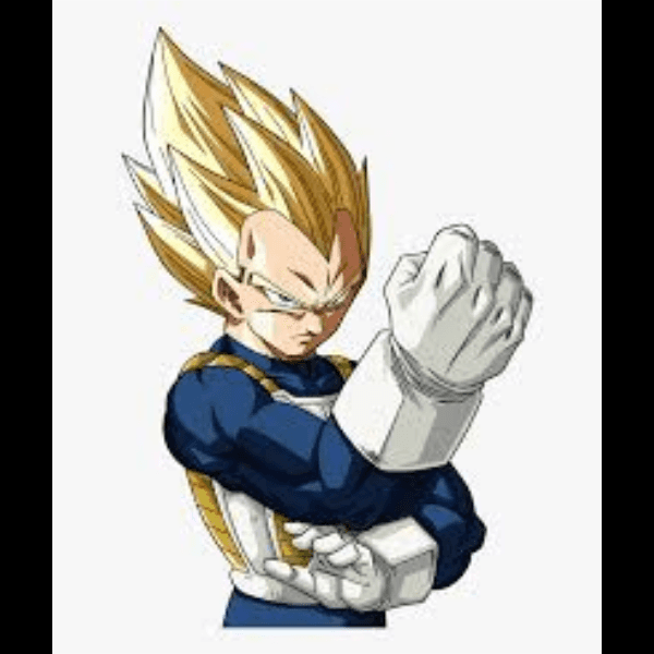 Super Saiyan Vegeta Big Fist