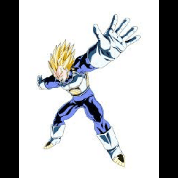 Super Saiyan Vegeta Shouting