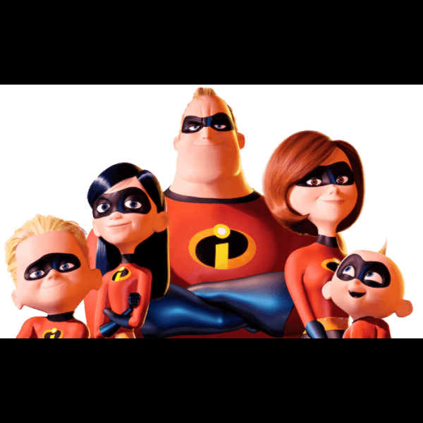 Superheroes From The Incredibles