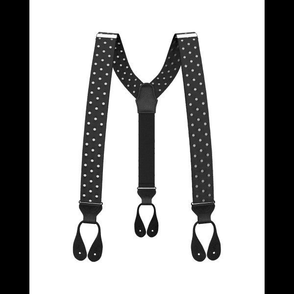 Suspenders Polka Dots Design