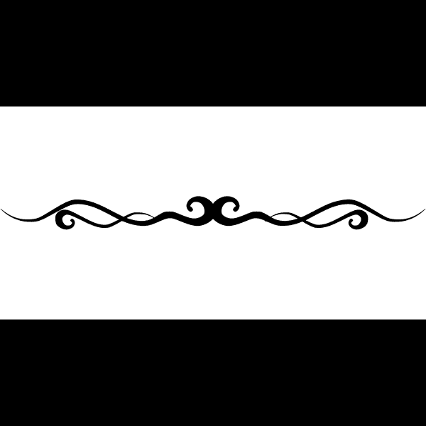 Swirl Line Border Frame