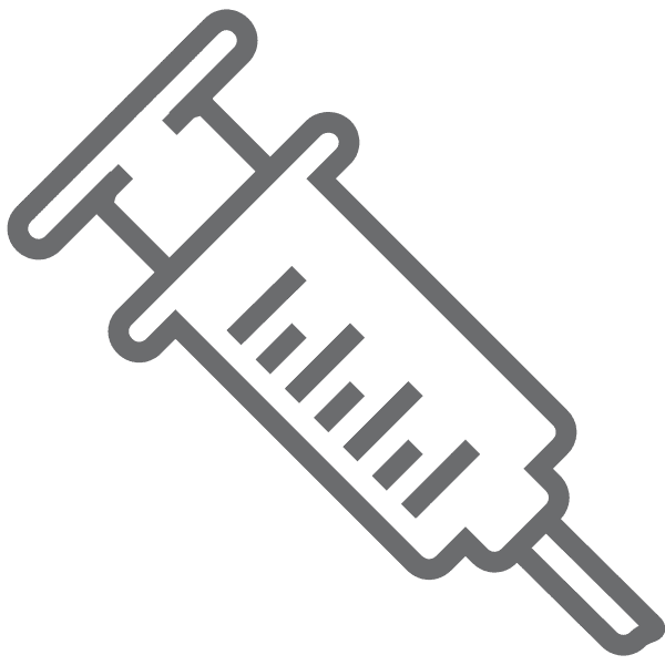 Syringe With Many Marks
