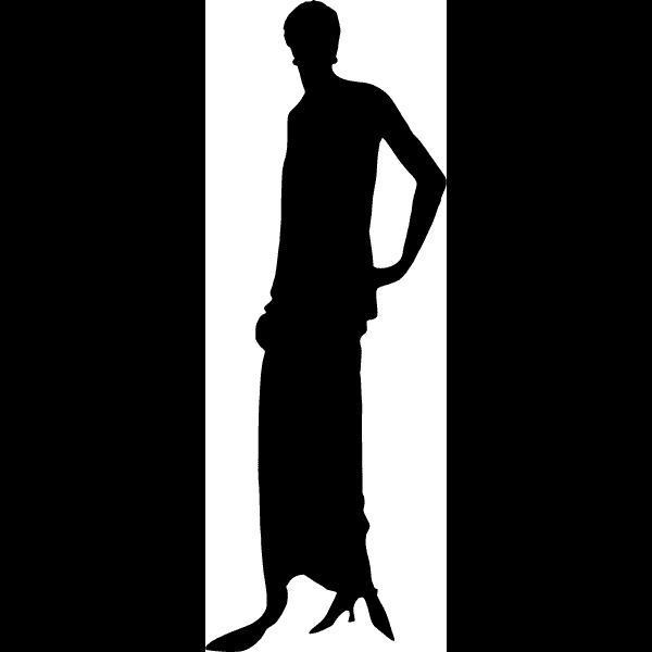 Tall Woman Silhouette