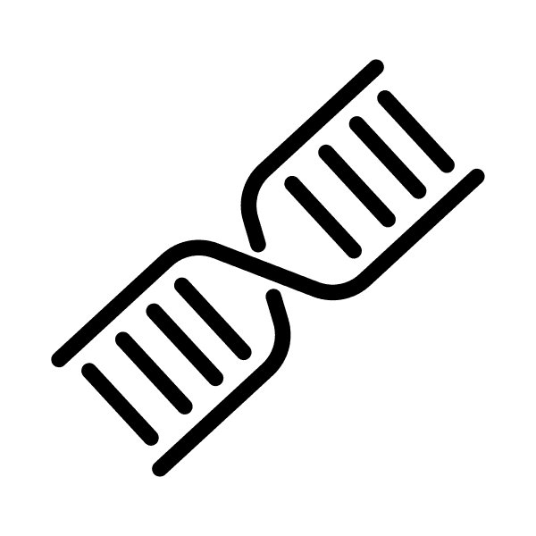 Thin Dna Helix Outline