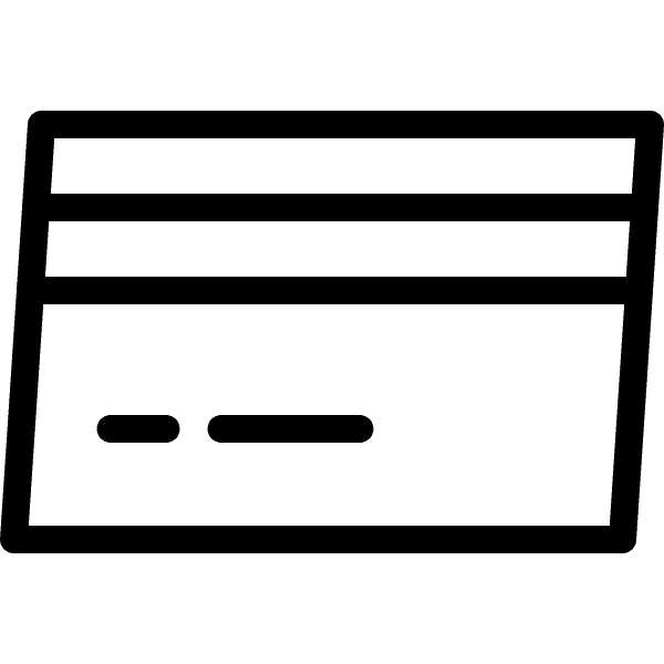 Tilted Credit Card Illustration