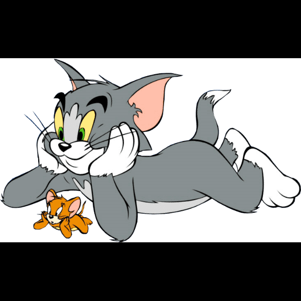 Tom And Jerry Lying Down