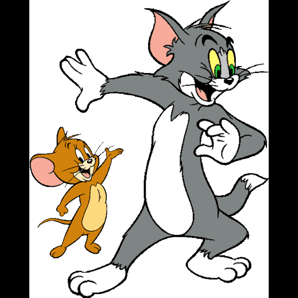 Tom And Jerry Smiling