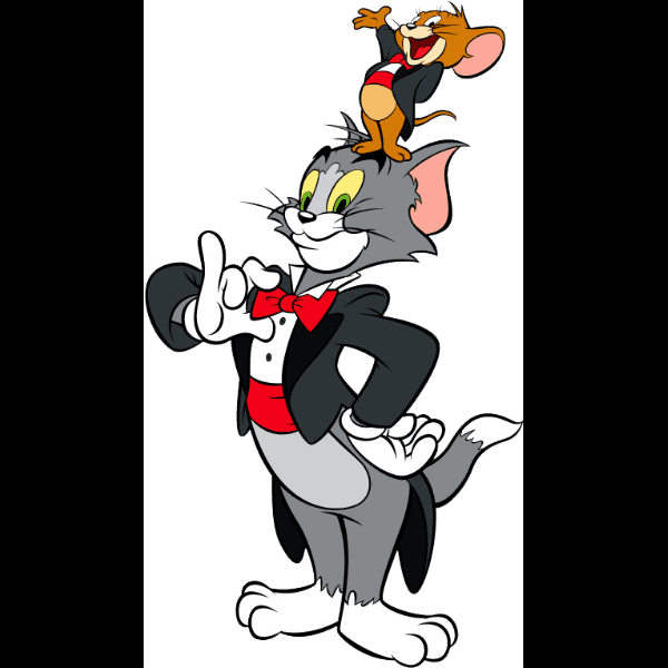 Tom And Jerry Wearing Suits