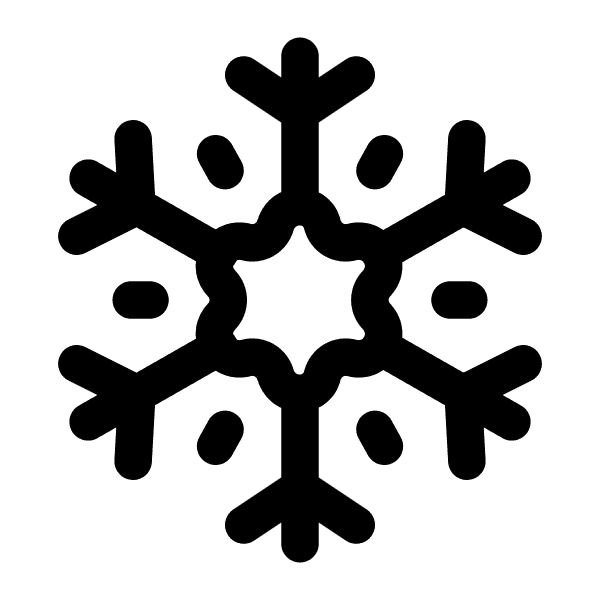 Transparent Snowflake Winter Symbol