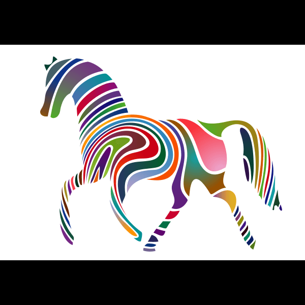 Trippy Free Horse