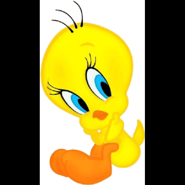 Tweety Bird Sitting