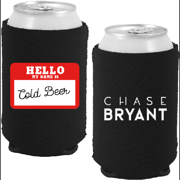 Two Black Koozies