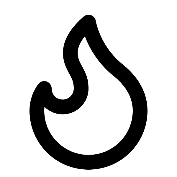 Vase-like Free Flame Shape