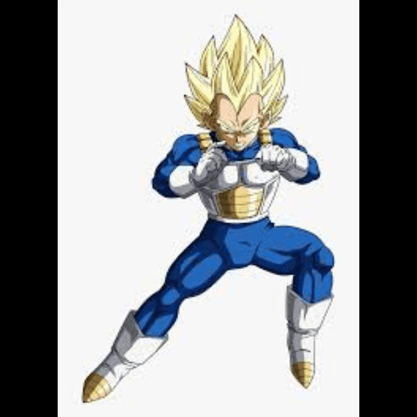 Vegeta Concentrating