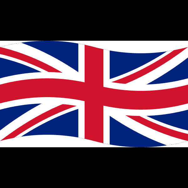 Wavy United Kingdom Flag Free