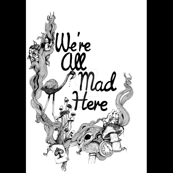 Were All Mad HereSVG