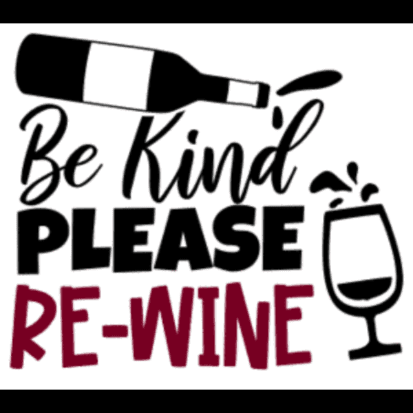 Wine Glass Sayings With Wine Bottle