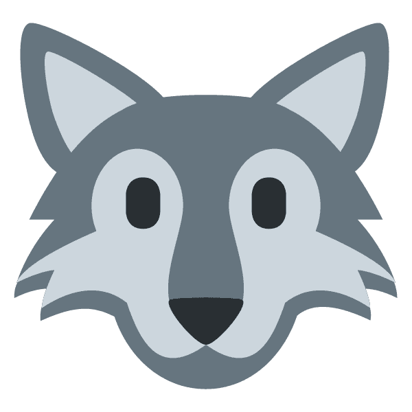 Wolf Free Emoji