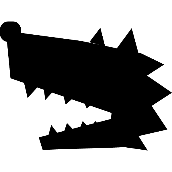 Wolf Free Head Silhouette